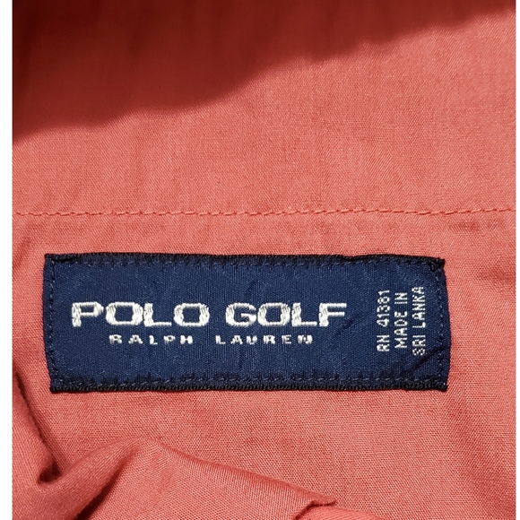 Polo Ralph Lauren golf mens size 36 flat front 9 in inseam chino shorts red - Picture 3 of 13